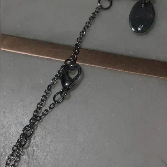 Charming Silver "Love" Script Pendant Necklace 18-20" - Picture 4 of 11